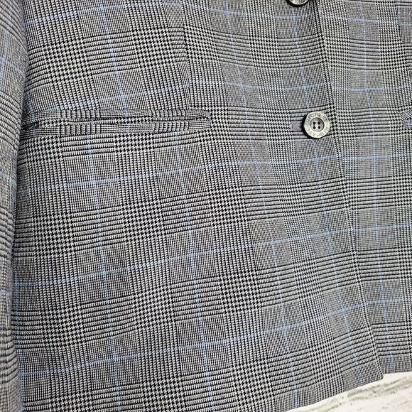 Michael Michael Kors plaid check blazer size 4 - Picture 5 of 11
